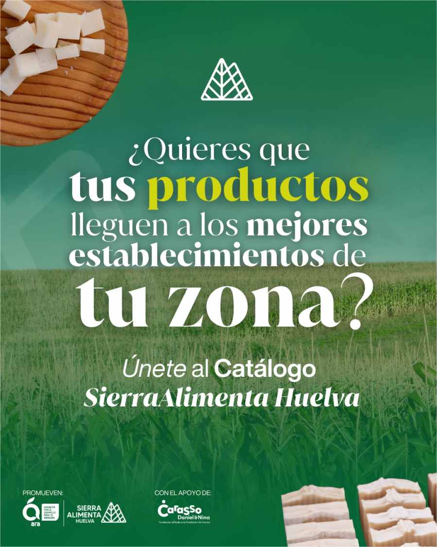 Ir a "Participa en el Catálogo de Productos de SierraAlimenta Huelva"