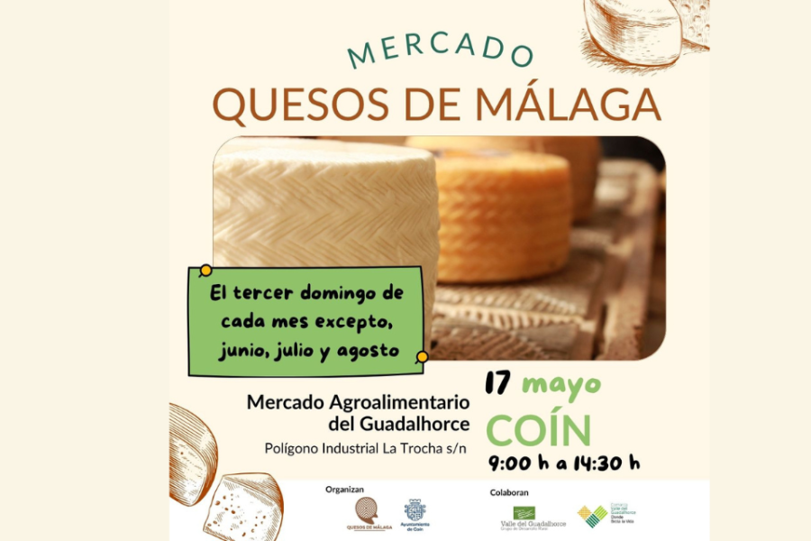 Ir a "El queso de cabra malagueño, protagonista del Mercado Agroalimentario del Guadalhorce"
