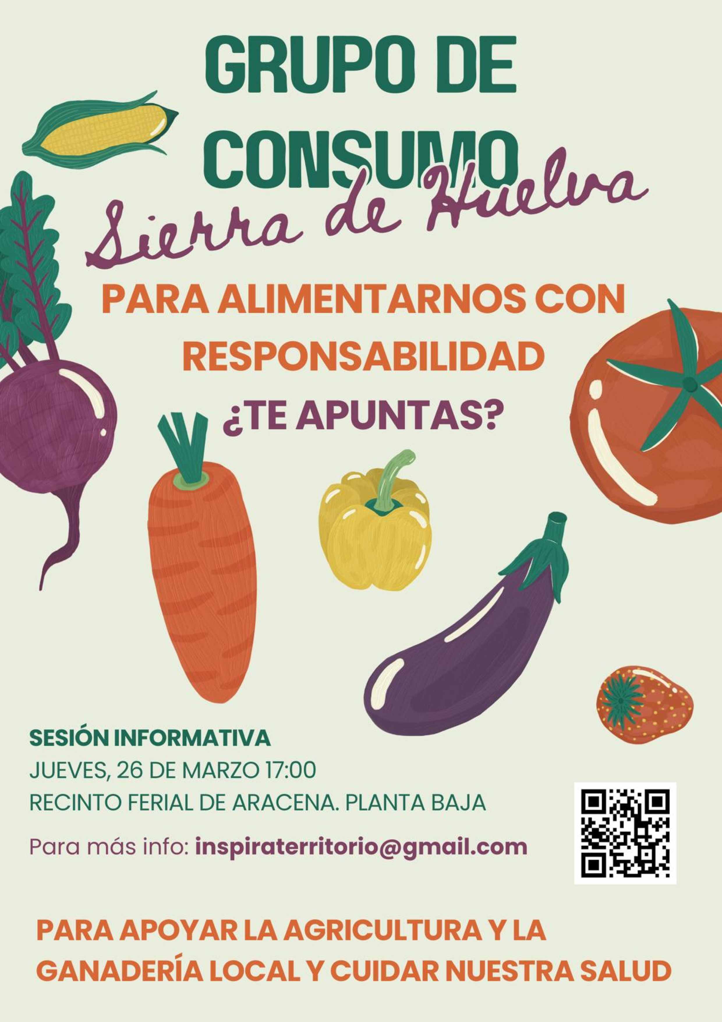 Apúntate al Grupo de Consumo de Sierra de Huelva